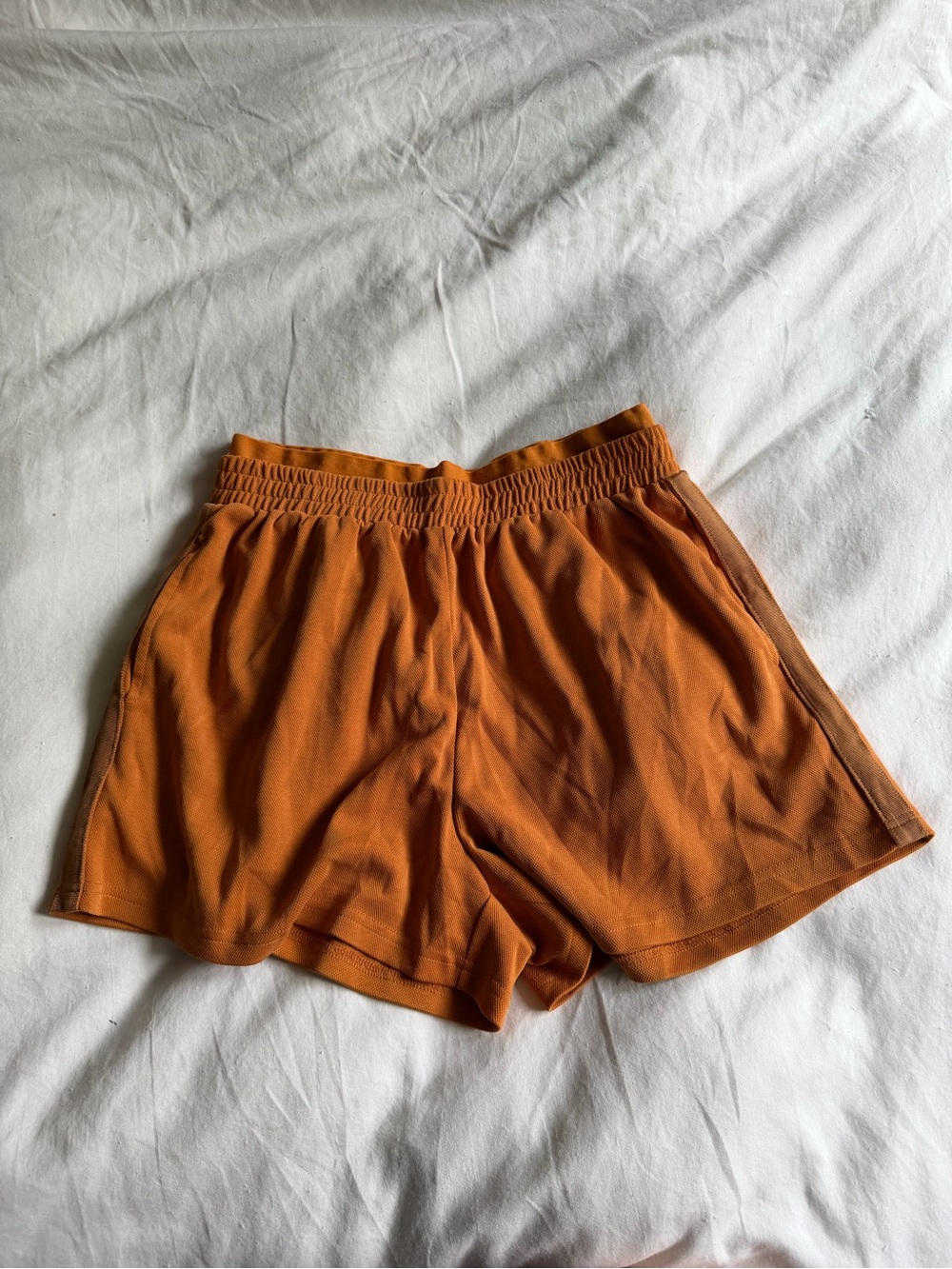 OGL Women's Athletic Shorts in Rich Orange